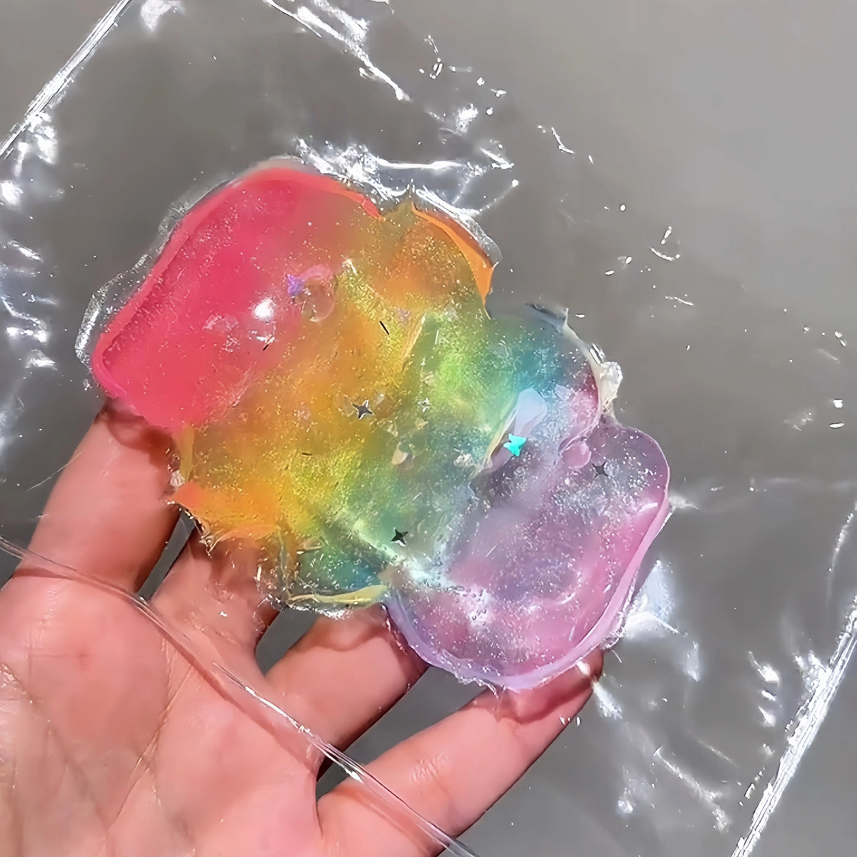 Dreamy Rainbow Fantasy  – Handcrafted Crystal Squishy Toys