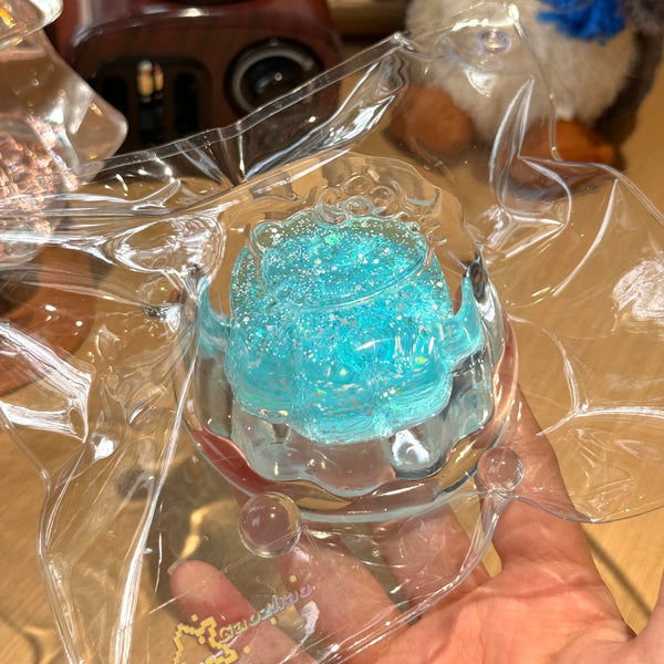 Flowing Sand Mega Pudding – Handmade Transparent Jelly Squishy Toy