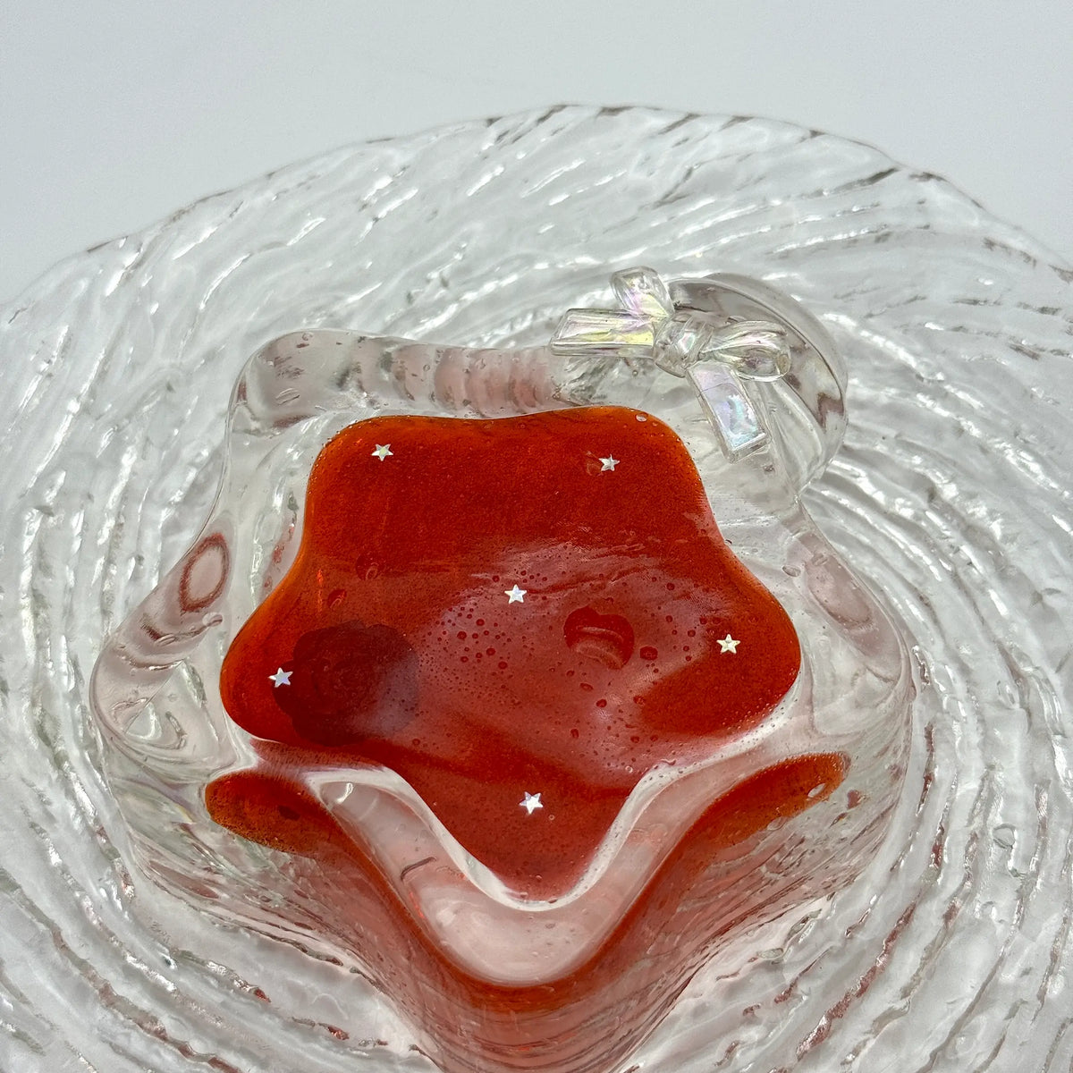 Liquid Sand Star Bottle Squishy: Handcrafted Stress Relief