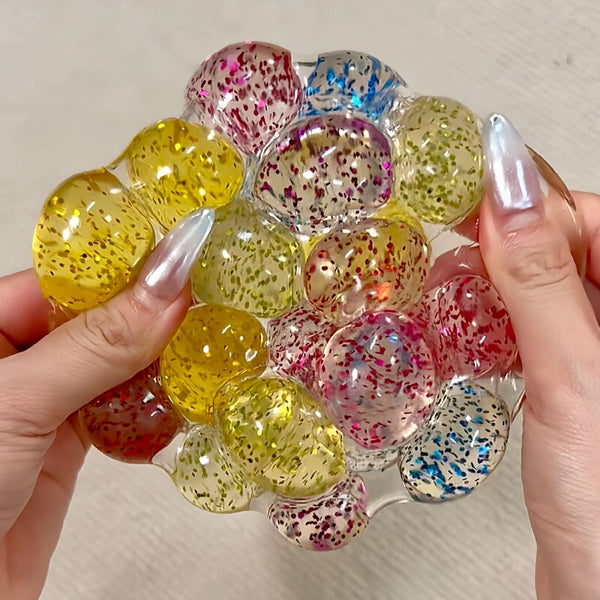 Jumbo Pearl Squishy Ball – Handmade Stress Relief Toy for All Ages