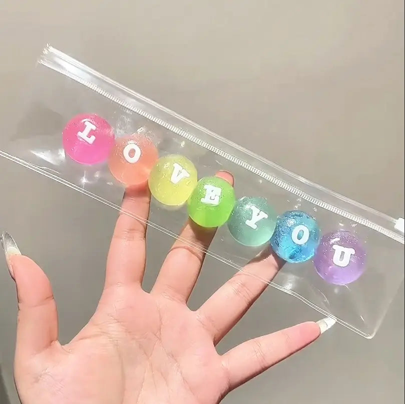 Dreamy Rainbow Fantasy  – Handcrafted Crystal Squishy Toys