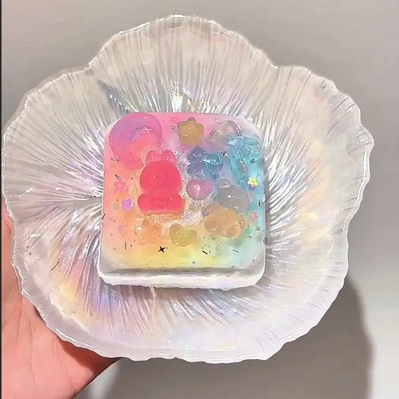 Dreamy Rainbow Fantasy  – Handcrafted Crystal Squishy Toys