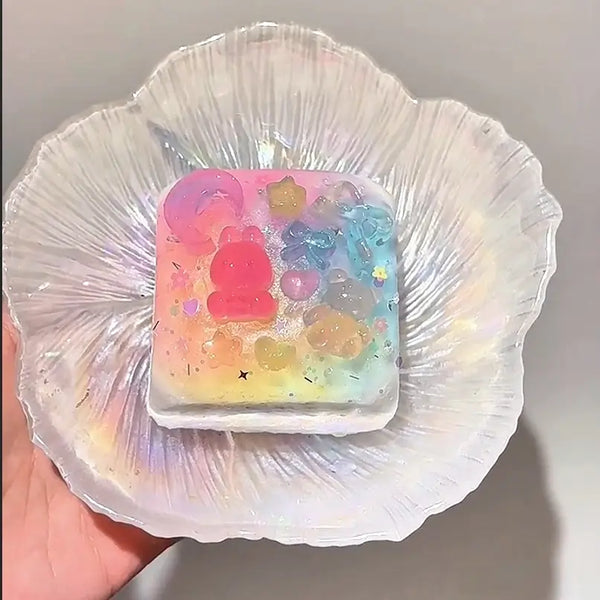 Dreamy Rainbow Fantasy  – Handcrafted Crystal Squishy Toys