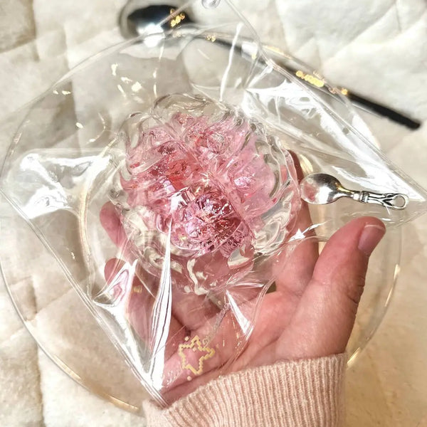 Lovebrain Flowing Jelly Squishy – Handle with Care!