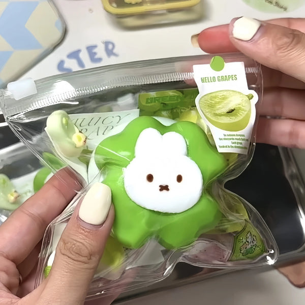 Adorable Character Charm Set – Handcrafted Mini Squishy