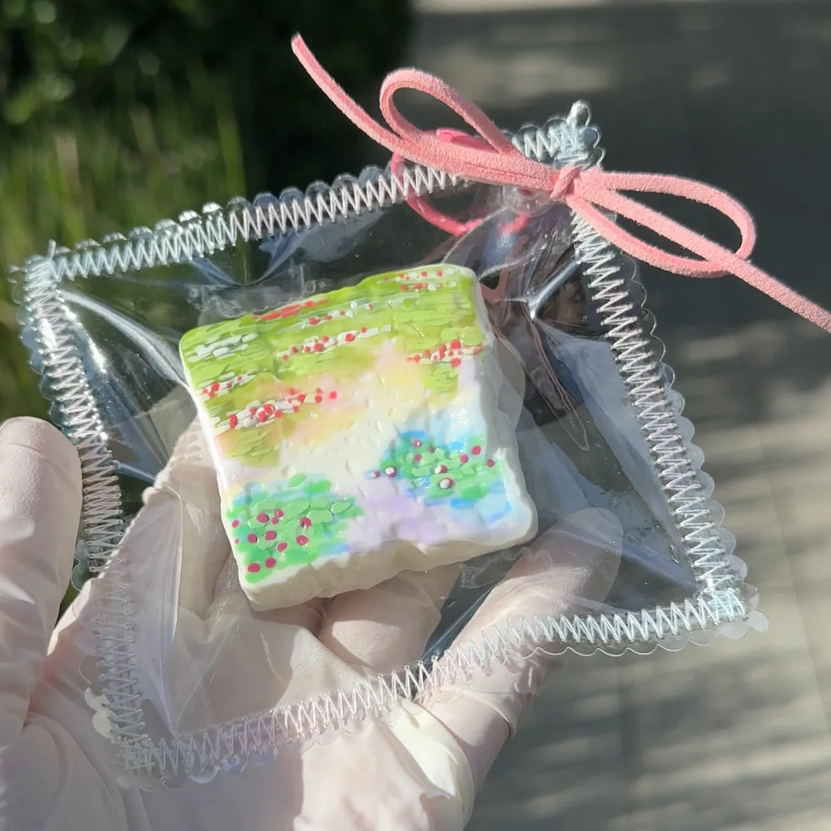 Sleepy Bean & Alien Charm Set – Handcrafted Mini Squishy