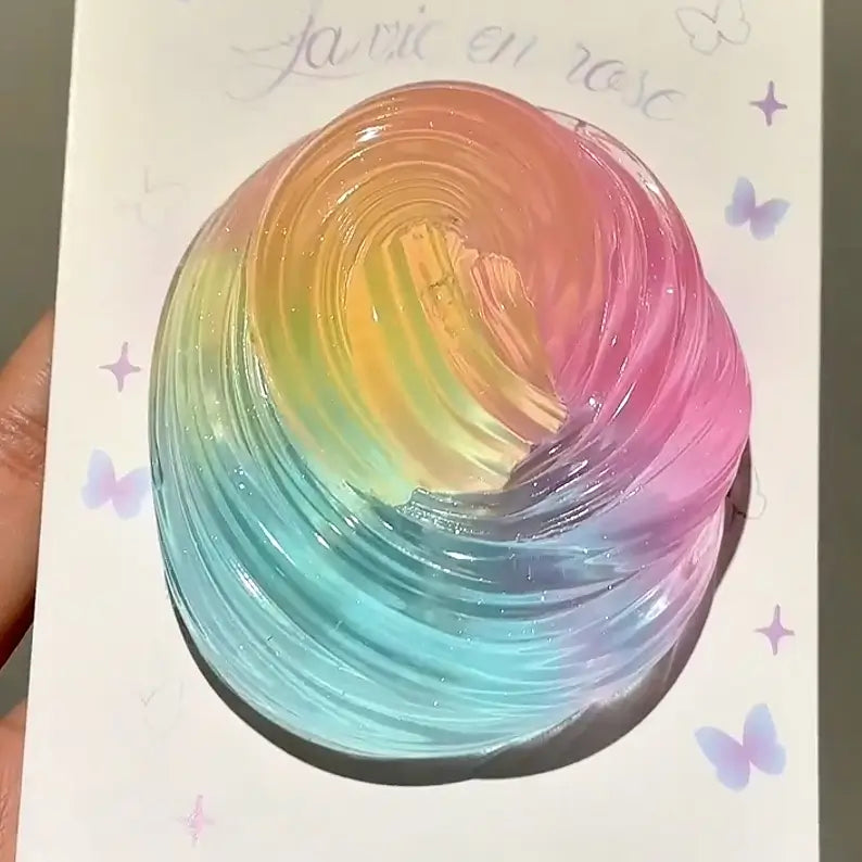 Dreamy Rainbow Fantasy  – Handcrafted Crystal Squishy Toys