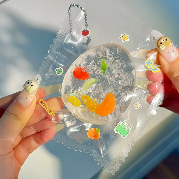 Jewel Fantasy Mini Charms – Crystal Squishy Toys