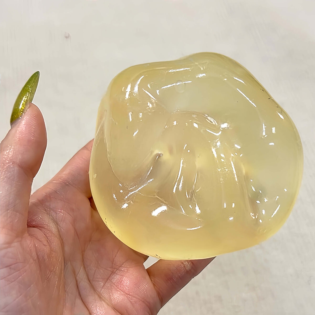 Coconut Oil Series – Green Grape Paste Molding Muscle Sensory Handmade Ball