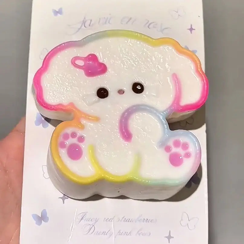 Dreamy Rainbow Fantasy  – Handcrafted Crystal Squishy Toys