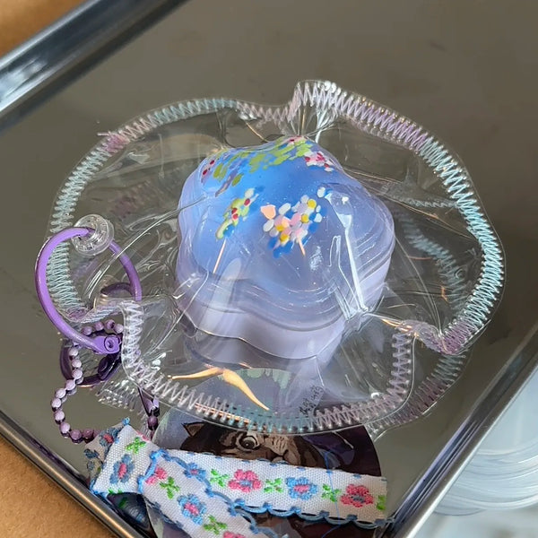 Sleepy Bean & Alien Charm Set – Handcrafted Mini Squishy