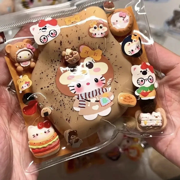 Adorable Character Charm Set – Handcrafted Mini Squishy