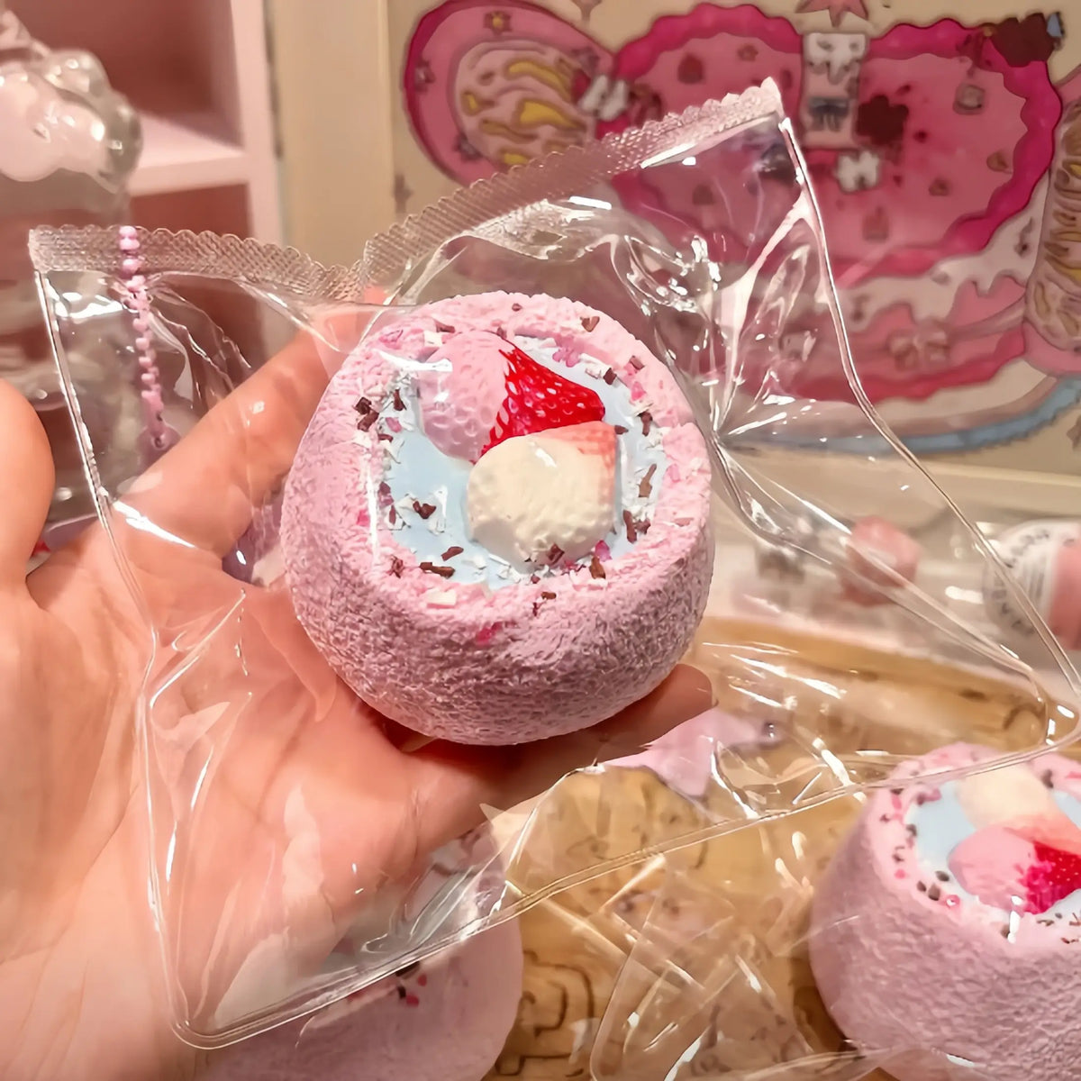 Gourmet Bakery Dessert Cake Silicone Squishy Toy