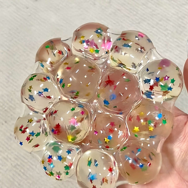 Jumbo Pearl Squishy Ball – Handmade Stress Relief Toy for All Ages