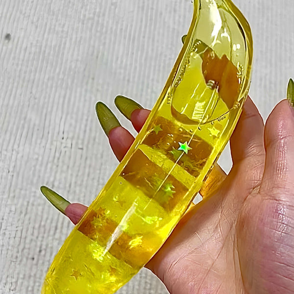 Liquid Sand Big Banana Series – Water Sensory Handmade Ball