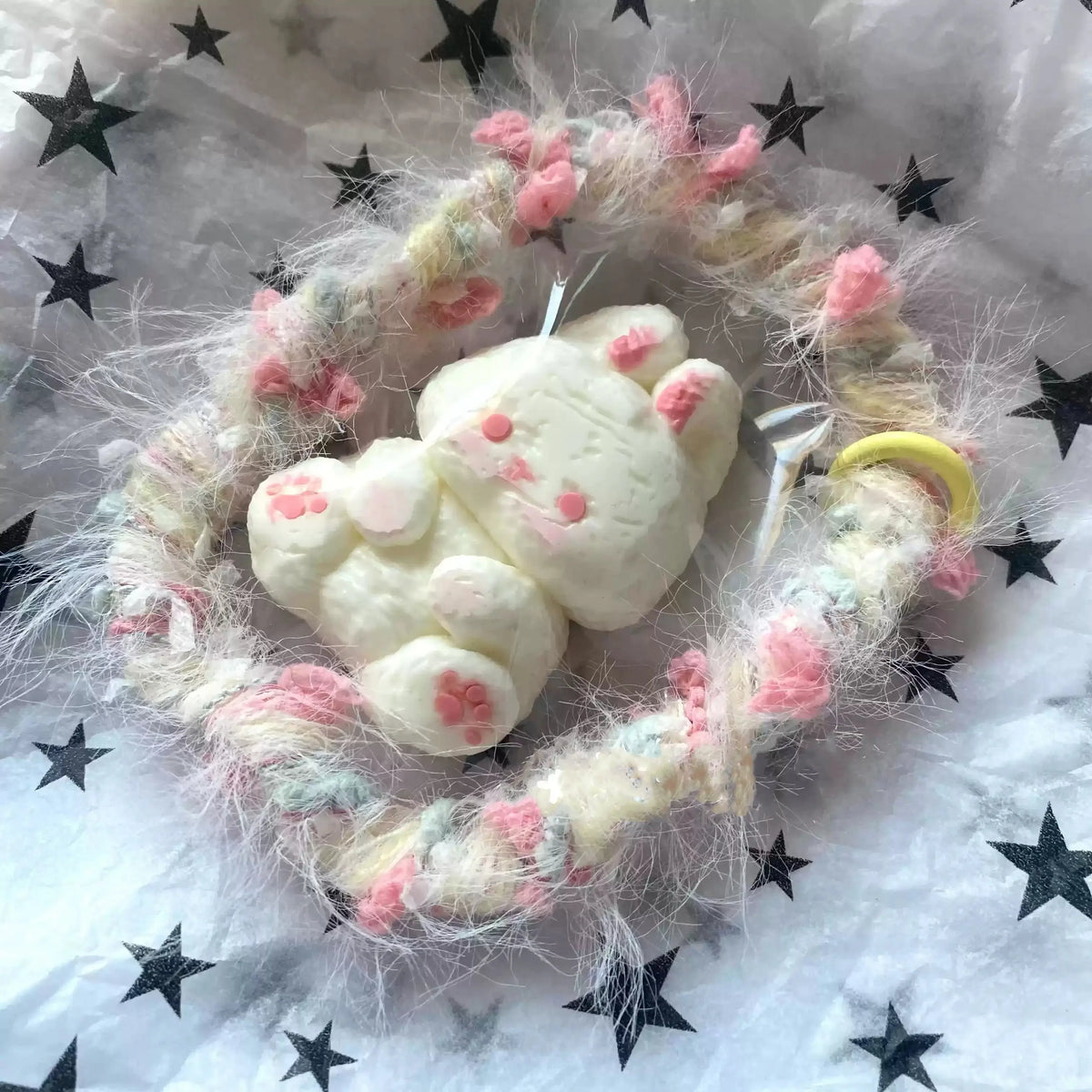 Bunny Squishy: Handcrafted Silicone Stress Relief Toy - lovesquishy