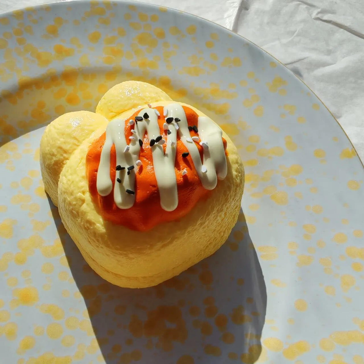 Caramel Bunny Head Squishy: Sweet Stress Relief - lovesquishy