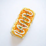 Charcoal Grilled Cheese Bread Handcrafted Silicone Stress Relief Squishy Toy - lovesquishy