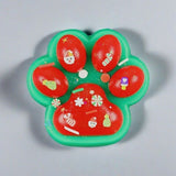 Christmas Cat Paw Handcrafted Silicone Stress Relief Squishy Toy - lovesquishy