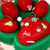 Christmas Cat Paw Squishy: Holiday Stress Relief Toy - lovesquishy