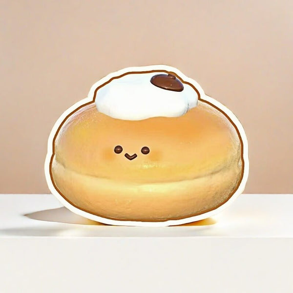 Creamy Little Hat Donut Slow Rising Squishy Toy - lovesquishy