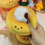 Creamy Little Hat Donut Squishy: Slow - Rising Sweet Treat - lovesquishy