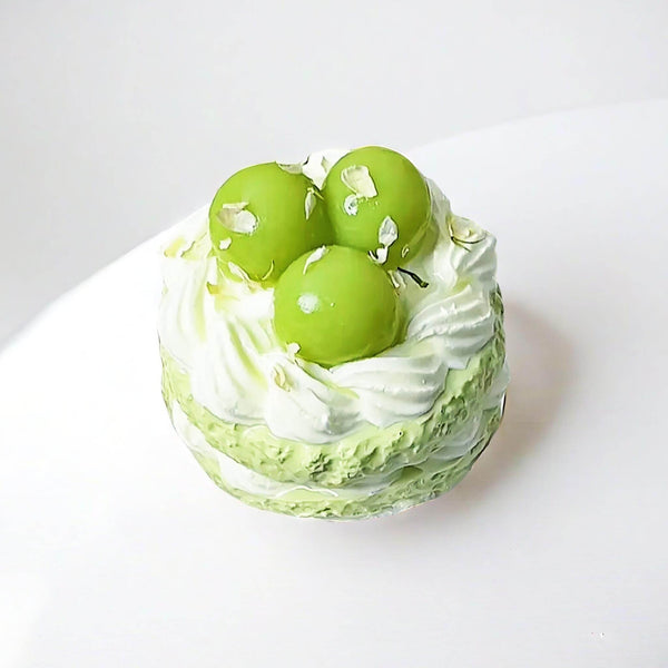 Five - Layer Green Grape Cake Stress Relief Silicone Squishy Toy - lovesquishy