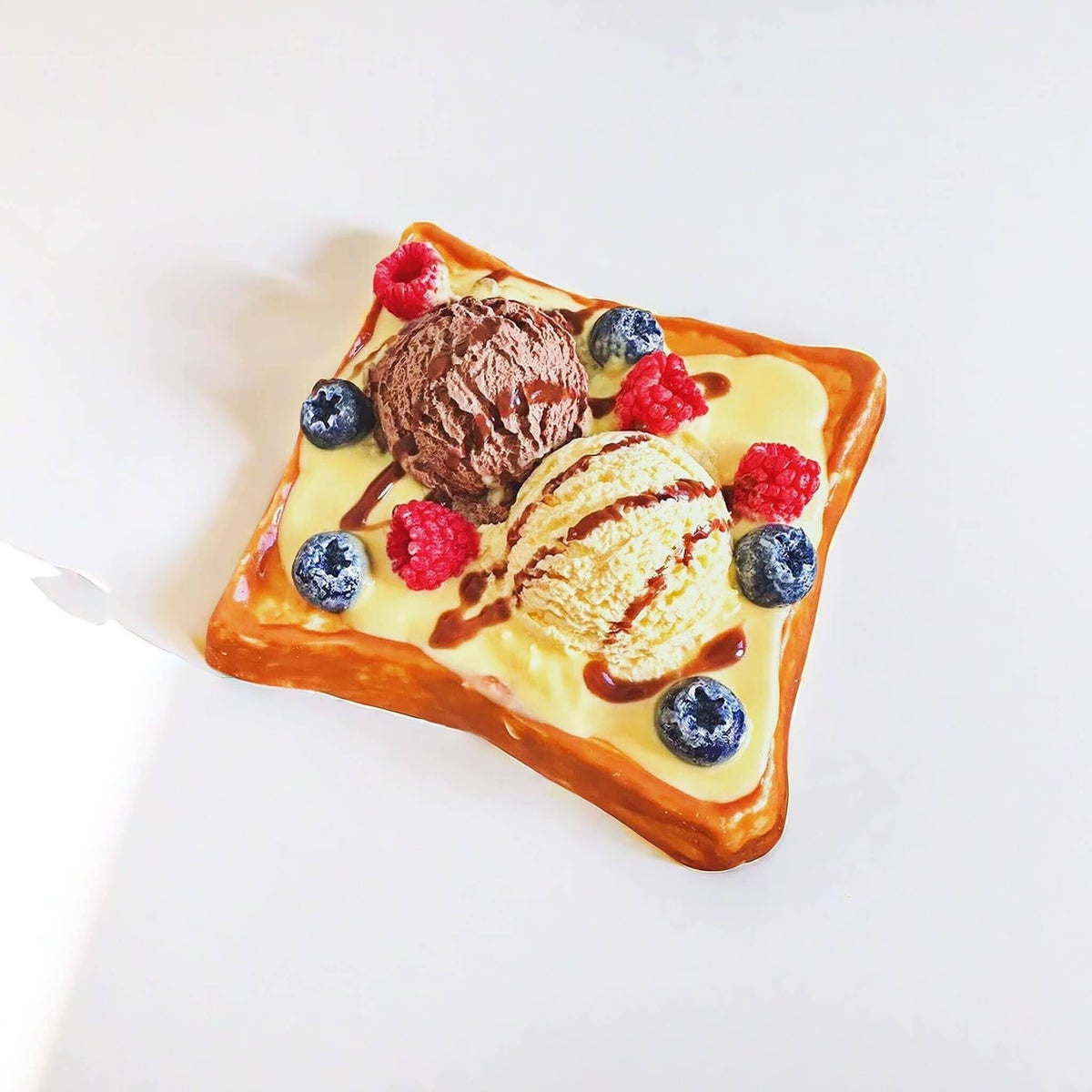 Fruit Ice Cream Toast Stress Relief Silicone Squishy Toy - lovesquishy