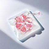 Holographic Silicone Crystal Heart Handcrafted Silicone Stress Relief Squishy Toy - lovesquishy