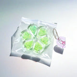 Holographic Silicone Crystal Heart Handcrafted Silicone Stress Relief Squishy Toy - lovesquishy