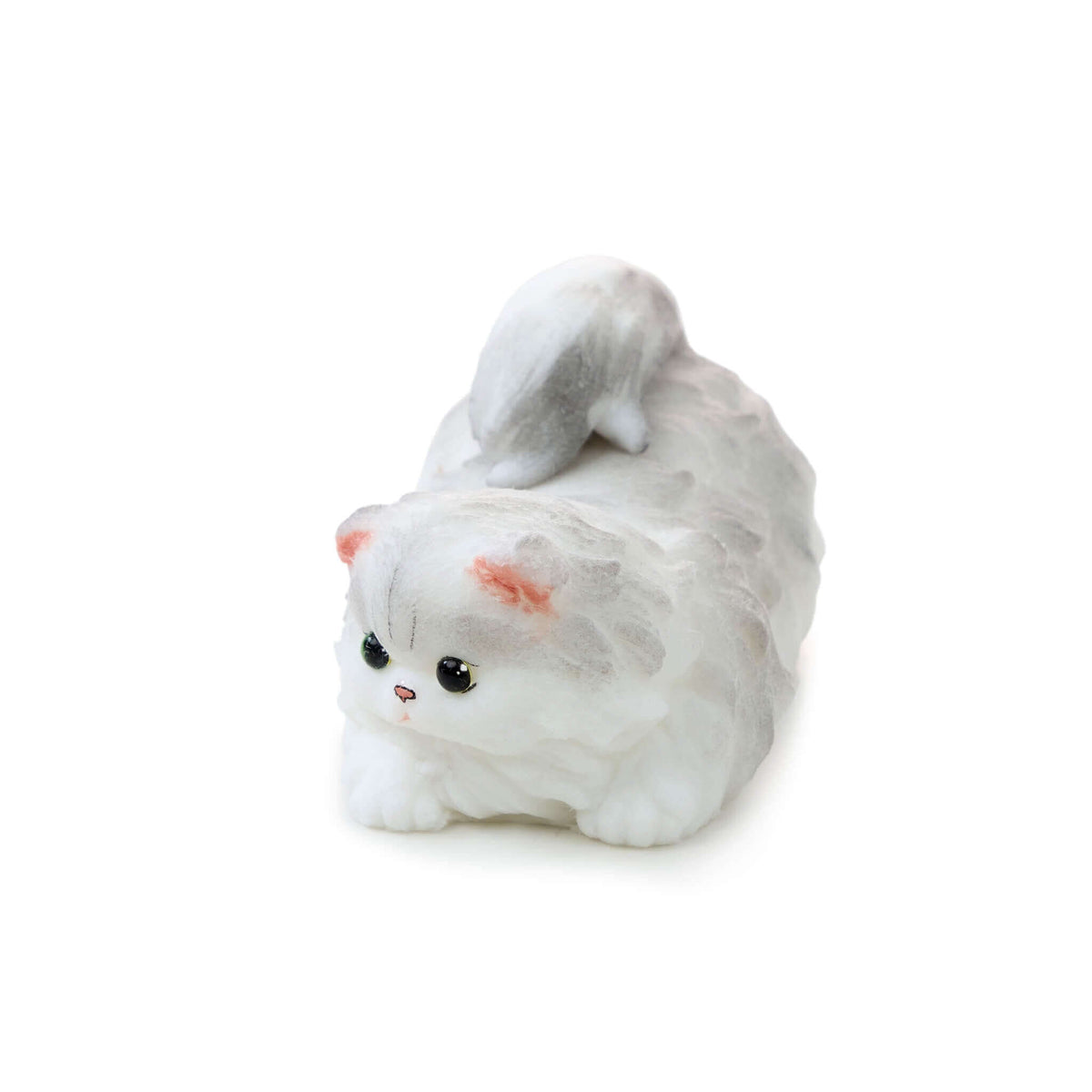 Long - Haired Cat Handcrafted Silicone Stress Relief Squishy Toy - lovesquishy