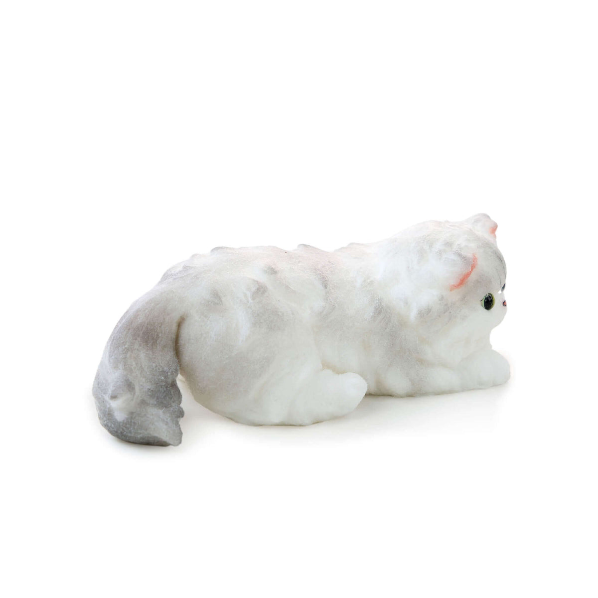 Long - Haired Cat Handcrafted Silicone Stress Relief Squishy Toy - lovesquishy