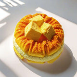 Mango Pineapple Bun Handcrafted Silicone Stress Relief Squishy Toy - lovesquishy