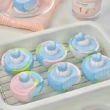 Monet's Garden Scone Squishy: Artistic Dessert Relief - lovesquishy