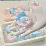 Monet's Garden Scone Squishy: Artistic Dessert Relief - lovesquishy