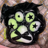 Night Monster Cat Paw Squishy: Spooky Stress Relief - lovesquishy