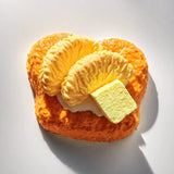 Orange Butt Toast Stress Relief Silicone Squishy Toy - lovesquishy