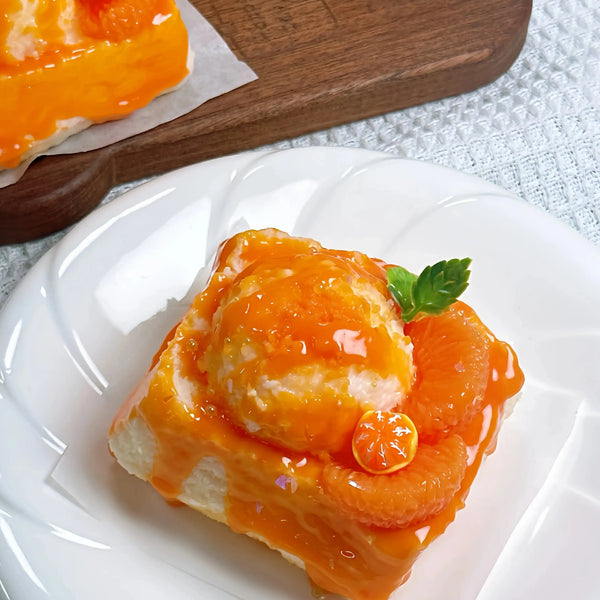 Orange C Toast Squishy: Citrus Comfort Toy - lovesquishy