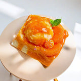 Orange C Toast Stress Relief Silicone Squishy Toy - lovesquishy