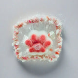 Plush Cat Paw Handcrafted Silicone Stress Relief Squishy Toy - lovesquishy