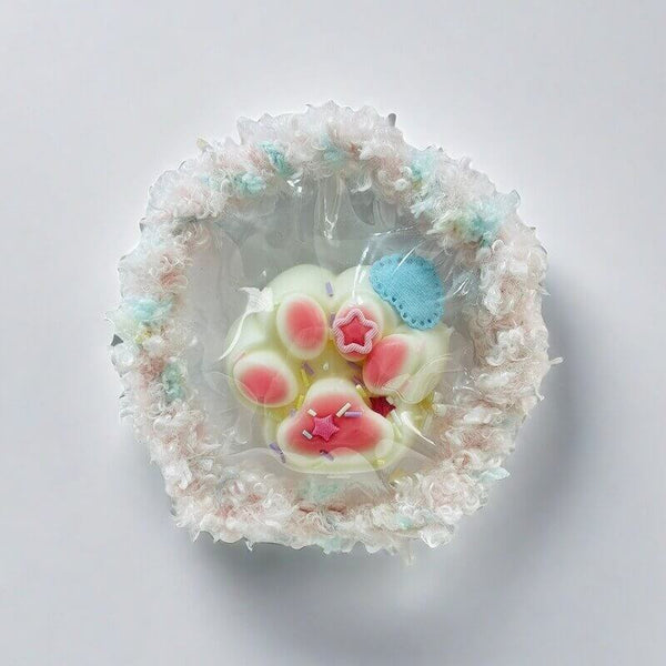 Plush Cat Paw Handcrafted Silicone Stress Relief Squishy Toy - lovesquishy