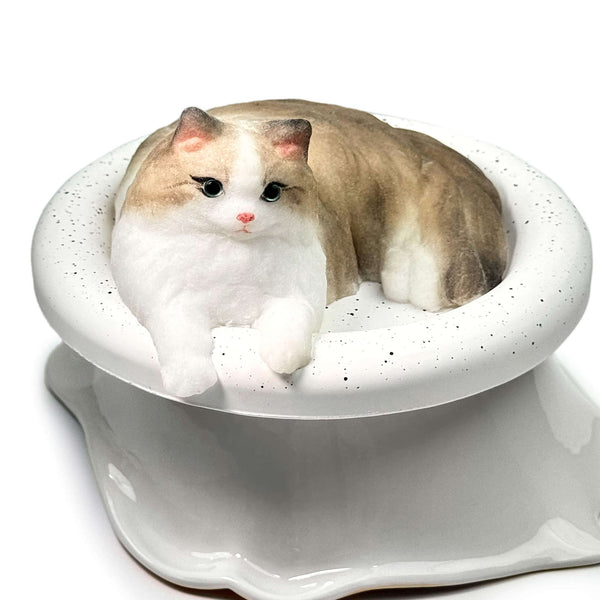 Ragdoll Cat Handcrafted Silicone Stress Relief Squishy Toy - lovesquishy