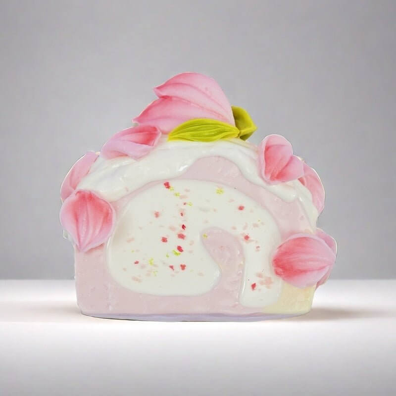 Sakura Swiss Roll Handcrafted Silicone Stress Relief Squishy Toy - lovesquishy