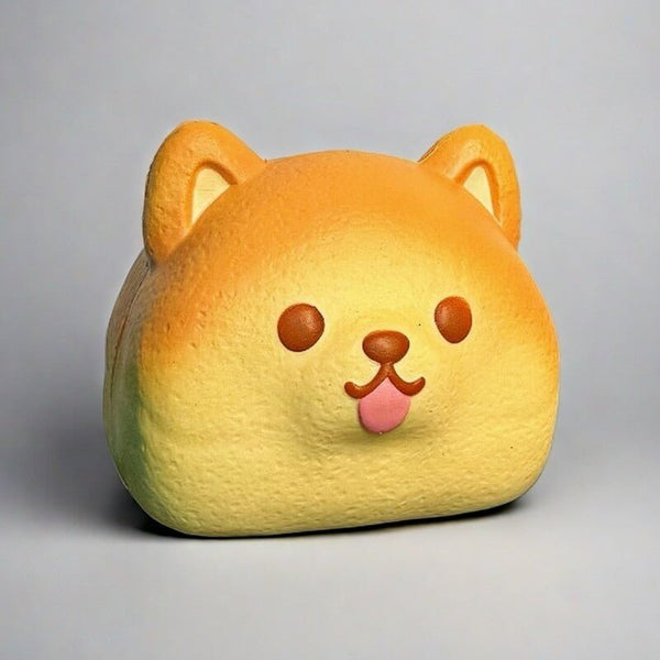 Shiba Inu Toast Slow Rising Squishy Toy - lovesquishy