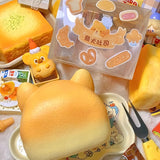Shiba Inu Toast Squishy: Slow - Rising Dog Dessert - lovesquishy