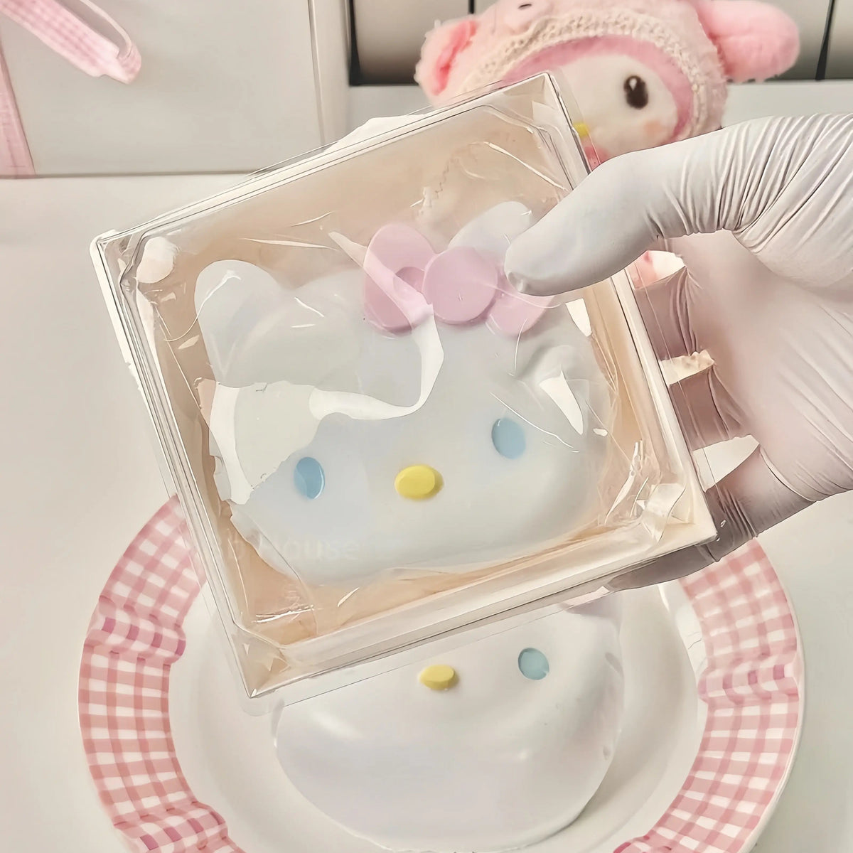 Sticky Kitty Big Head Squishy: Soft Slow - Rising Relief - lovesquishy