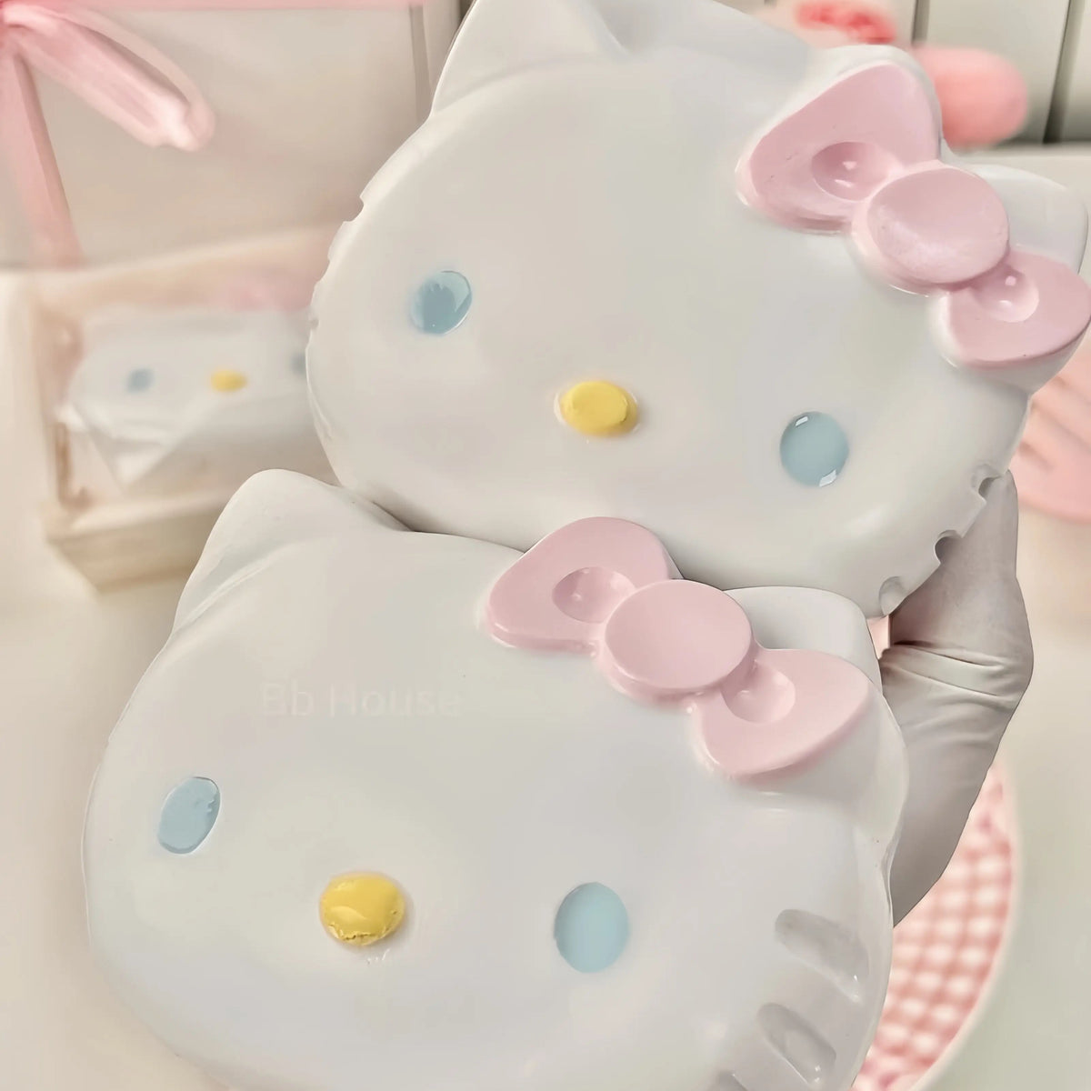 Sticky Kitty Big Head Squishy: Soft Slow - Rising Relief - lovesquishy