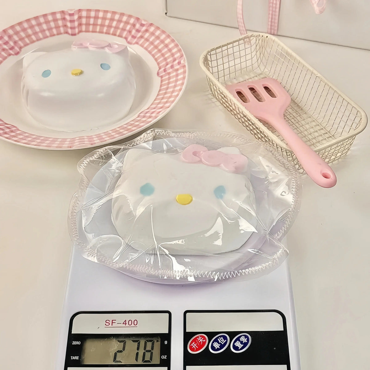 Sticky Kitty Big Head Squishy: Soft Slow - Rising Relief - lovesquishy