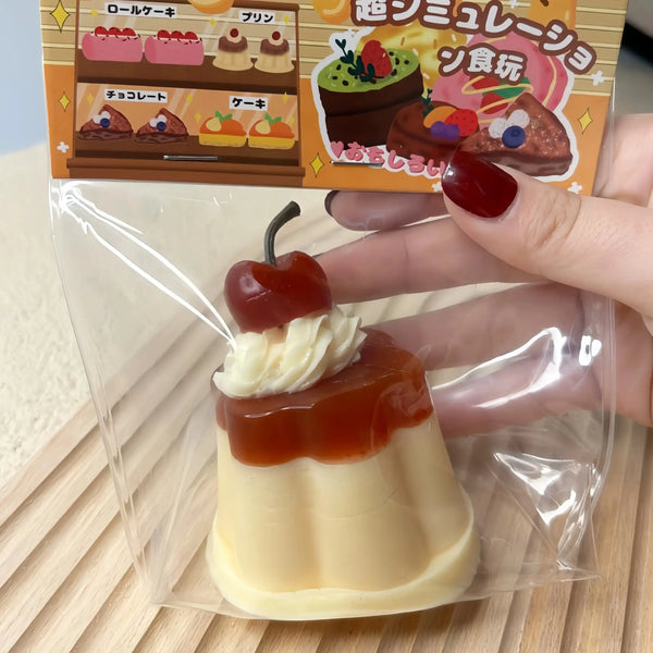 Strawberry Caramel Pudding Squishy: Sweet Dessert Relief - lovesquishy