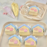 Teddy Bear House Stress Relief Silicone Squishy Toy - lovesquishy